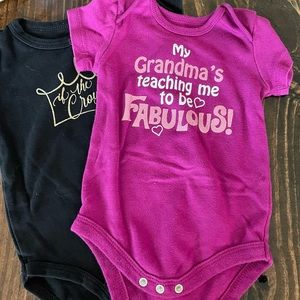 Girls Onsie - set of 2